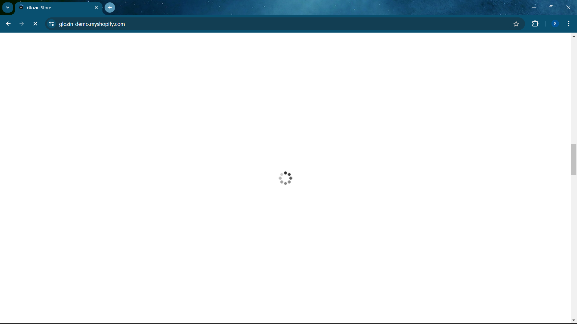 Spin preload